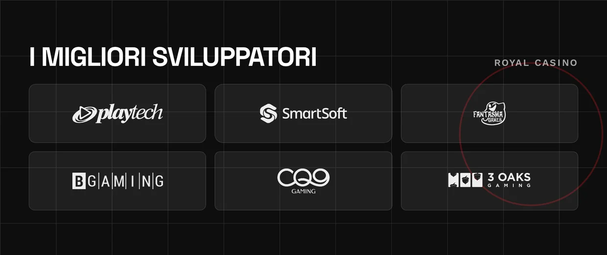 Sfoglia provider software attivi.